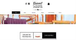 Desktop Screenshot of gourmettexaspasta.com